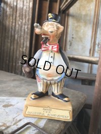 60s Vintage Barware Decor Drunken Hobo Figurine Made in Japan (B736)