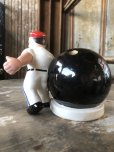 画像6: Vintage Bowling Ceramic Coin Bank SPARE MONEY (B740)