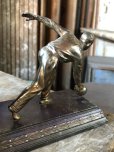 画像10: Vintage Brass Metal Bookends Bowling (B743)