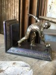 画像4: Vintage Brass Metal Bookends Bowling (B743)