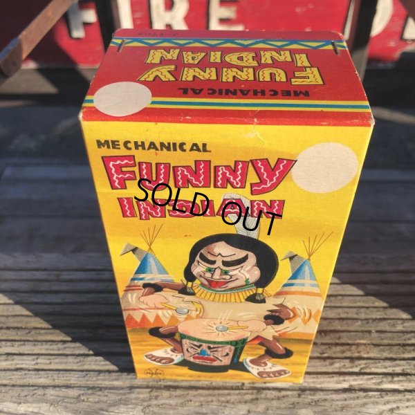画像15: Vintage Marx Mechanical Funny Indian W/Box Made In Japan (B735)