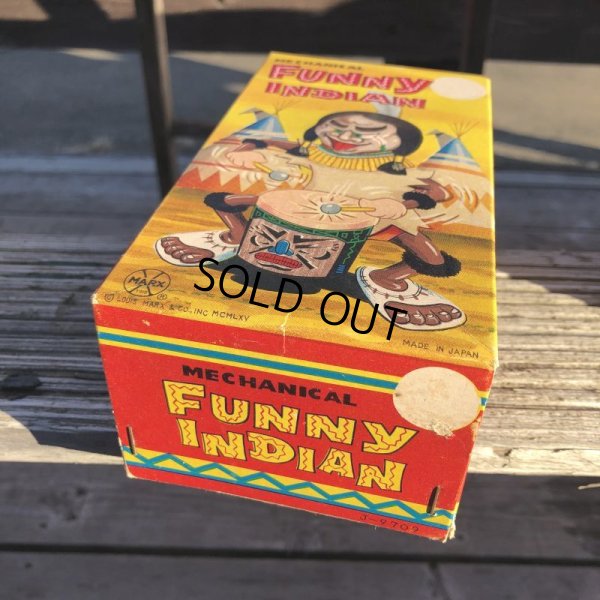 画像18: Vintage Marx Mechanical Funny Indian W/Box Made In Japan (B735)