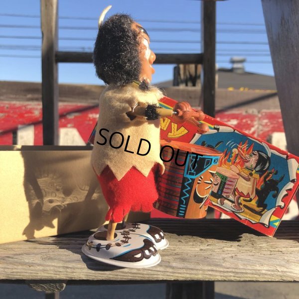 画像8: Vintage Marx Mechanical Funny Indian W/Box Made In Japan (B735)