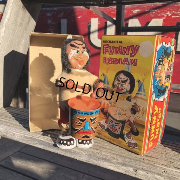 画像20: Vintage Marx Mechanical Funny Indian W/Box Made In Japan (B735)