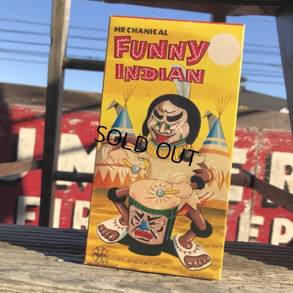 画像16: Vintage Marx Mechanical Funny Indian W/Box Made In Japan (B735)