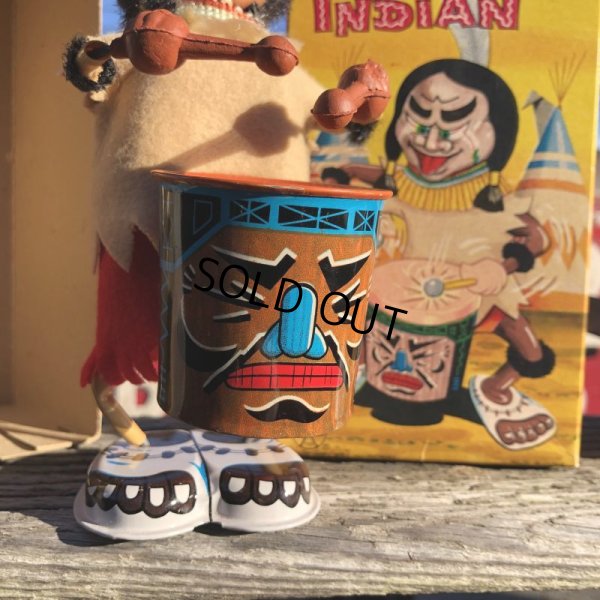 画像6: Vintage Marx Mechanical Funny Indian W/Box Made In Japan (B735)