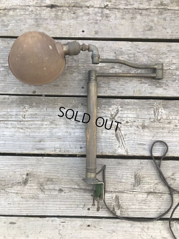 画像31: Vintage U.S.A. Industrial Clamp Lamp (B745)