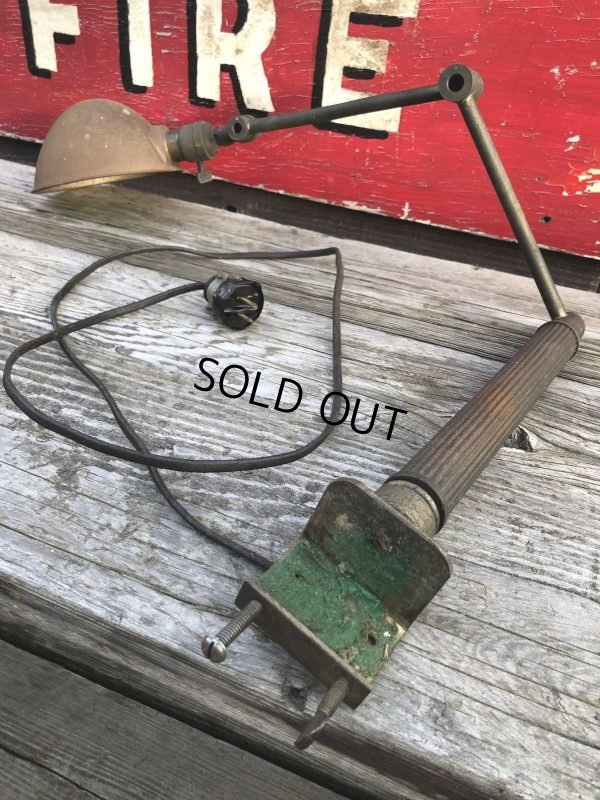 画像7: Vintage U.S.A. Industrial Clamp Lamp (B745)