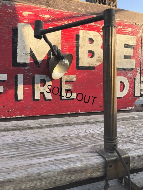 画像3: Vintage U.S.A. Industrial Clamp Lamp (B745)