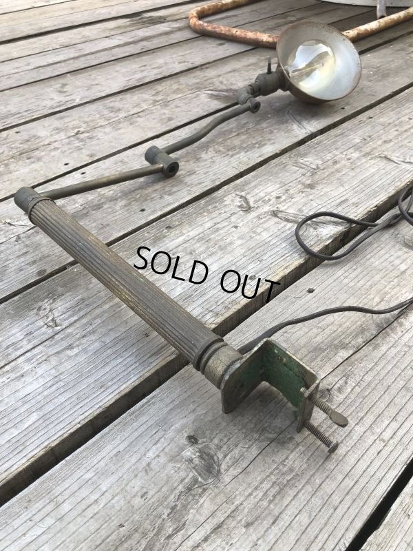 画像28: Vintage U.S.A. Industrial Clamp Lamp (B745)