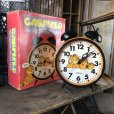 画像1: 80s Vintage Garfield Giant Alarm Clock W/BOX (B746) (1)
