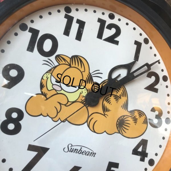 画像4: 80s Vintage Garfield Giant Alarm Clock W/BOX (B746)