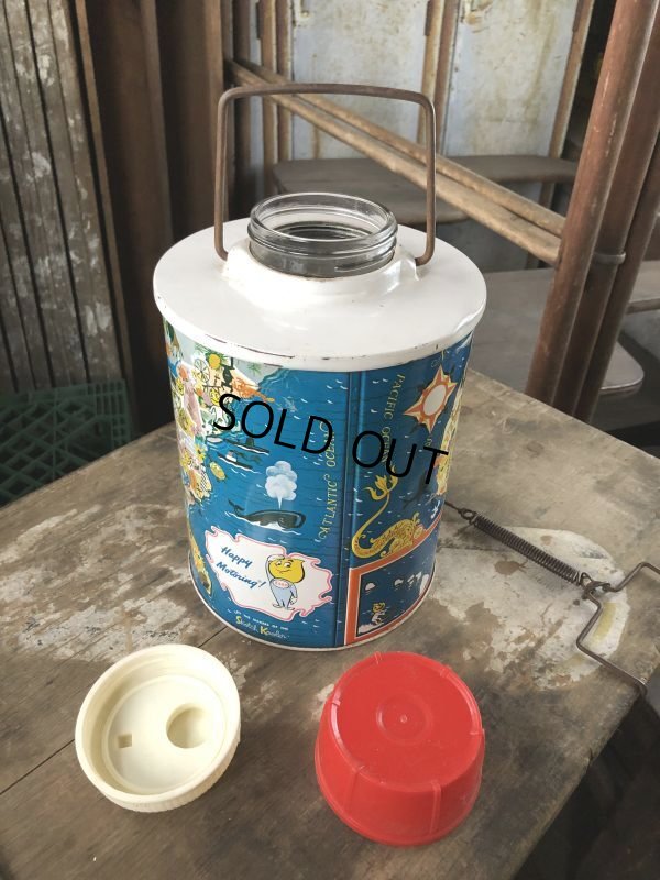 画像5: 60s Vintage Esso Advertising Happy Motoring! Thermos Bottle (B742) 