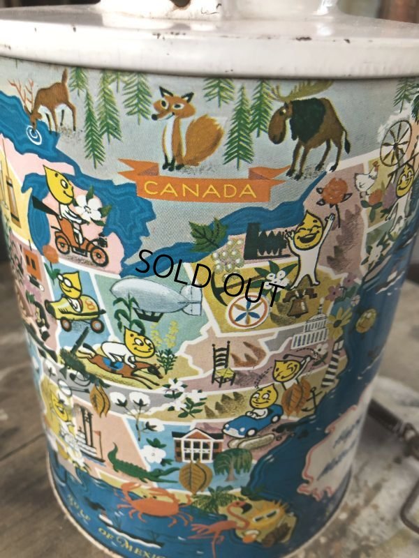 画像10: 60s Vintage Esso Advertising Happy Motoring! Thermos Bottle (B742) 