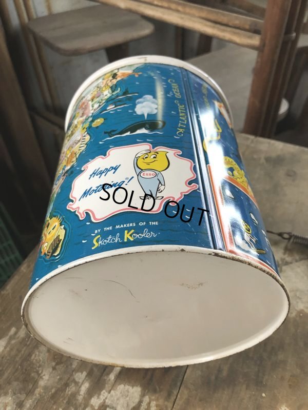 画像16: 60s Vintage Esso Advertising Happy Motoring! Thermos Bottle (B742) 