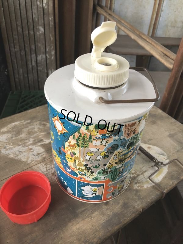 画像4: 60s Vintage Esso Advertising Happy Motoring! Thermos Bottle (B742) 