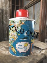 60s Vintage Esso Advertising Happy Motoring! Thermos Bottle (B742) 