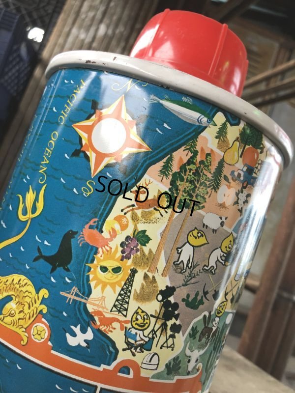 画像15: 60s Vintage Esso Advertising Happy Motoring! Thermos Bottle (B742) 