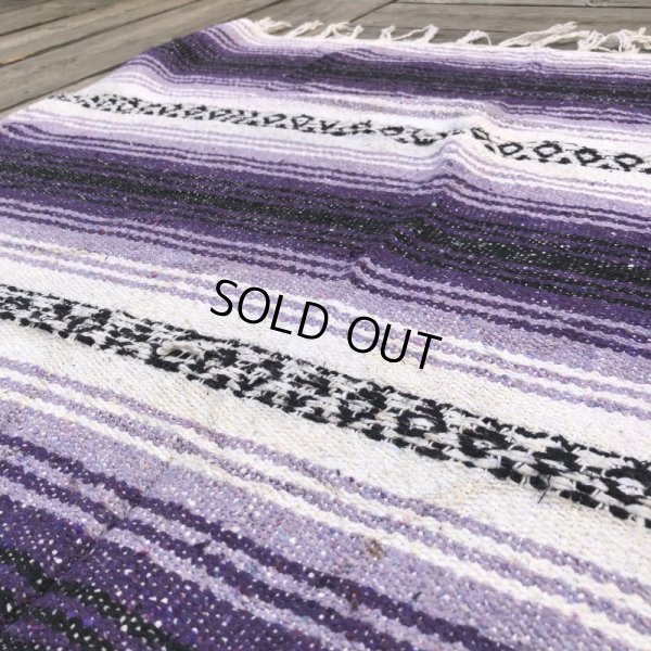 画像6: Vintage Mexican Rug #C (B743)