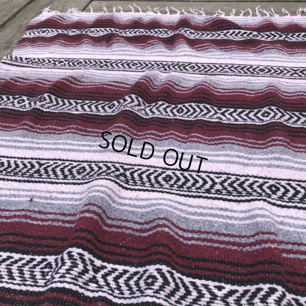 画像6: Vintage Mexican Rug #O (B755)