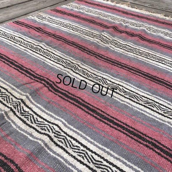 画像8: Vintage Mexican Rug #R (B758)