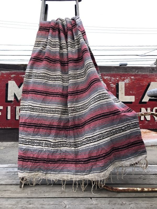 画像1: Vintage Mexican Rug #R (B758)