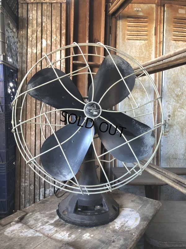 画像1: Vintage EMERSON Electric Mfg 4 Blad Fan (B759)