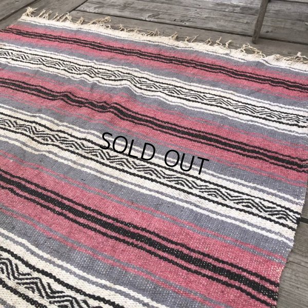 画像6: Vintage Mexican Rug #R (B758)
