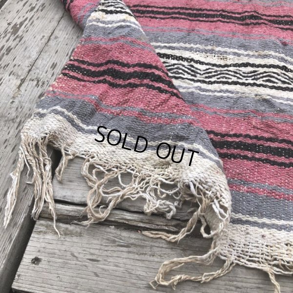 画像3: Vintage Mexican Rug #R (B758)