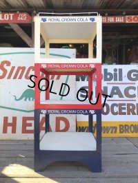 【店舗引き取り限定】 Vintage ROYAL CROWN RC COLA Soda Store Advertising Display Bottle Rack (B760)