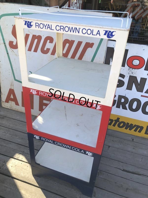 画像4: 【店舗引き取り限定】 Vintage ROYAL CROWN RC COLA Soda Store Advertising Display Bottle Rack (B760)