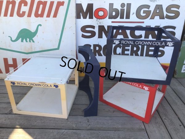 画像8: 【店舗引き取り限定】 Vintage ROYAL CROWN RC COLA Soda Store Advertising Display Bottle Rack (B760)