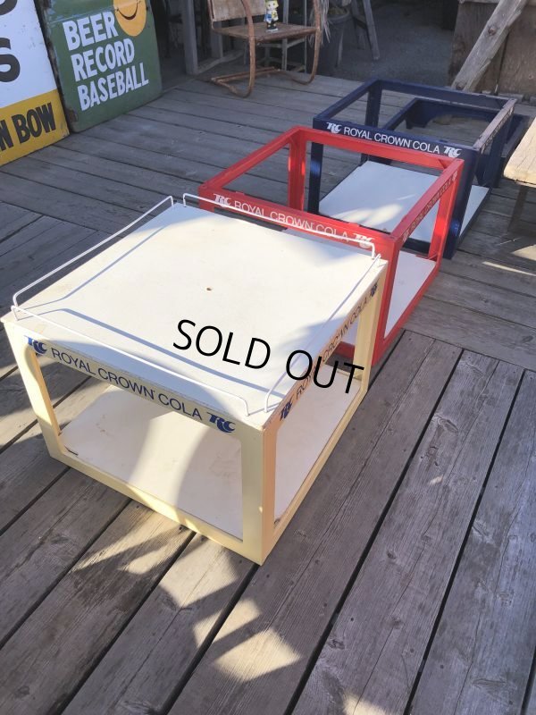 画像13: 【店舗引き取り限定】 Vintage ROYAL CROWN RC COLA Soda Store Advertising Display Bottle Rack (B760)