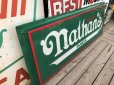 画像20: 【店舗引き取り限定】Vintage Nathan's Famous Hot Dog Advertising Store Display Sign Huge!!! (B762)