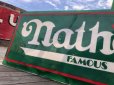 画像9: 【店舗引き取り限定】Vintage Nathan's Famous Hot Dog Advertising Store Display Sign Huge!!! (B762)