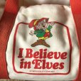 画像9: 80s Vintage Advertising Keebler Elf “ I Believe in Elves ” Canvas Tote Bag (B763) 　