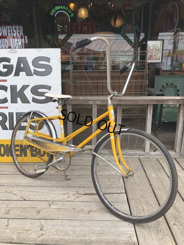画像27:  【店舗引き取り限定】Vintage Penneys SLIGHT WEIGHT 1 Yellow 24" Bicycle (B767)