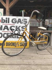  【店舗引き取り限定】Vintage Penneys SLIGHT WEIGHT 1 Yellow 24" Bicycle (B767)