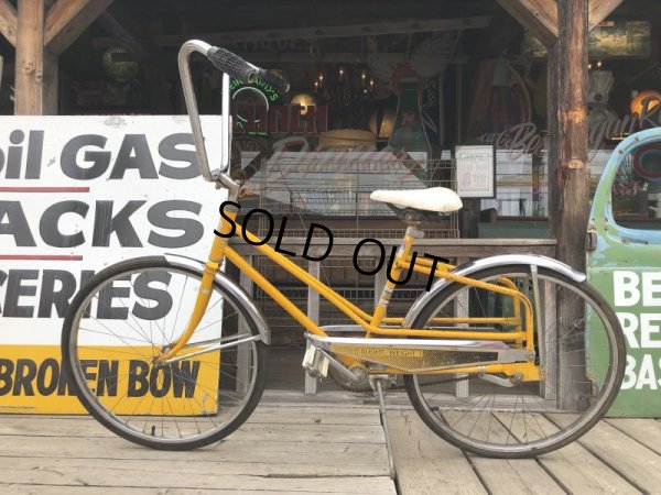 画像15:  【店舗引き取り限定】Vintage Penneys SLIGHT WEIGHT 1 Yellow 24" Bicycle (B767)
