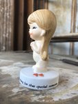 画像7: 70s Vintage Kim Casali LOVE IS FOR SHARING Ceramic Figurine (B772)