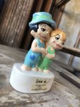 画像5: 80s Vintage Kim Casali LOVE IS FOR SHARING Ceramic Figurine (B773)