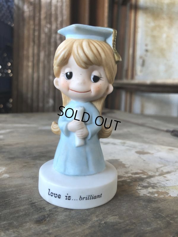 画像10: 70s Vintage Kim Casali LOVE IS FOR SHARING Ceramic Figurine (B771)