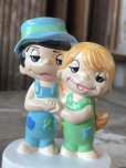 画像4: 80s Vintage Kim Casali LOVE IS FOR SHARING Ceramic Figurine (B773)