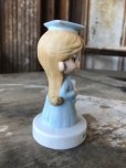 画像9: 70s Vintage Kim Casali LOVE IS FOR SHARING Ceramic Figurine (B771)