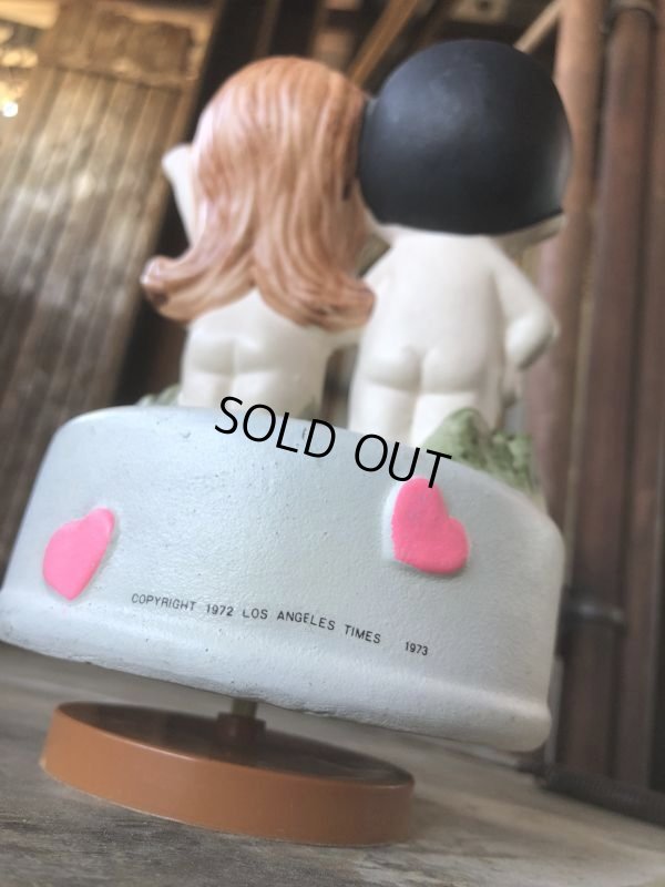 画像8: 70s Vintage Kim Casali LOVE IS FOR SHARING Ceramic Music box (B775)