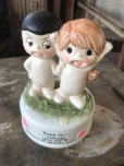 画像4: 70s Vintage Kim Casali LOVE IS FOR SHARING Ceramic Music box (B775)