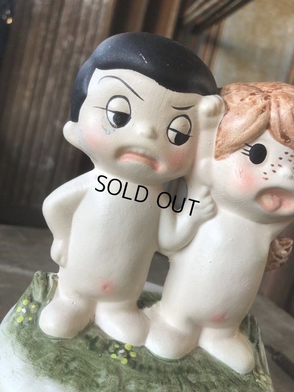 画像3: 70s Vintage Kim Casali LOVE IS FOR SHARING Ceramic Music box (B775)