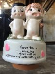 画像9: 70s Vintage Kim Casali LOVE IS FOR SHARING Ceramic Music box (B775)