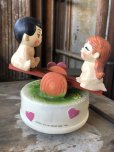 画像6: 70s Vintage Kim Casali LOVE IS FOR SHARING Ceramic Music box (B774)