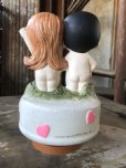 画像7: 70s Vintage Kim Casali LOVE IS FOR SHARING Ceramic Music box (B775)